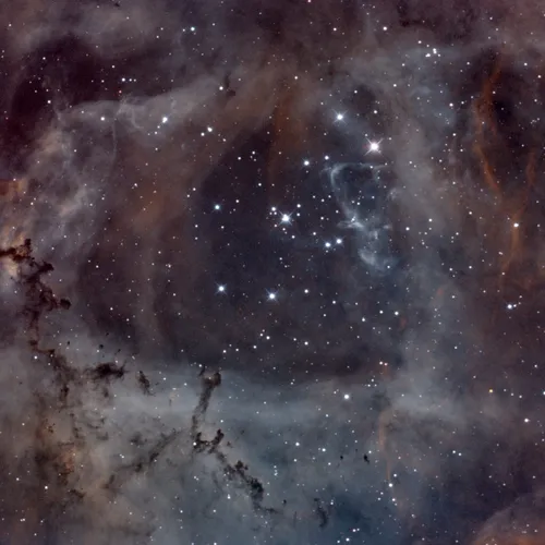 Rosette nebula captured in 2015